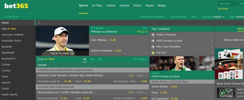 BET365 – Sàn cá cược đỉnh cao hàng đầu châu Âu
